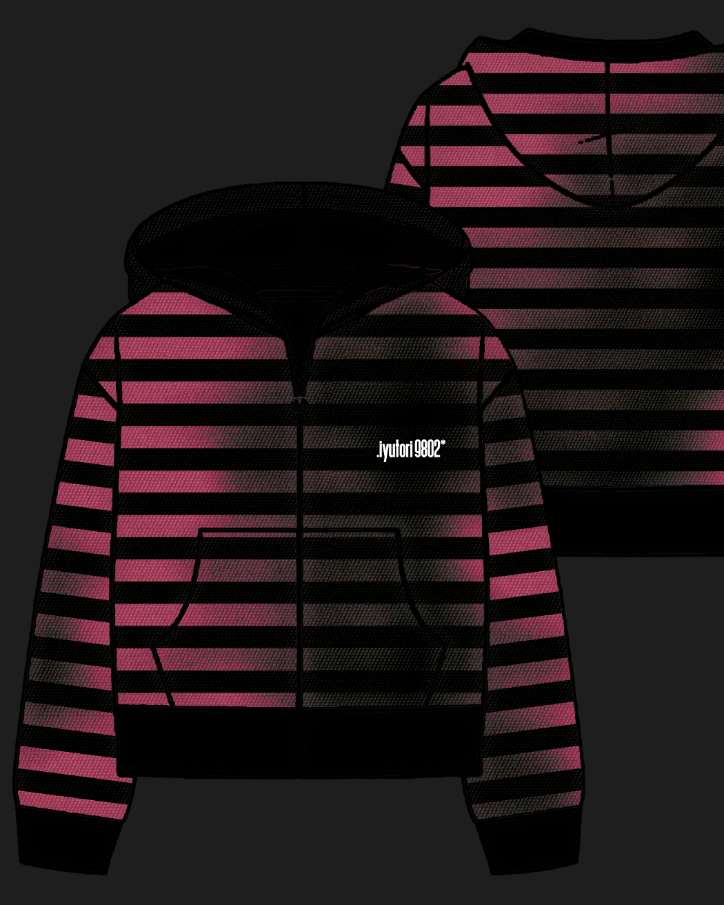 Mikina iYutori striped